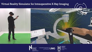 virtXVR  Simulation of Scattered Radiation in Virtual Reality [upl. by Hareenum]