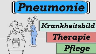 Pneumonie  Krankheitsbild Therapie und Pflege [upl. by Derfnam]