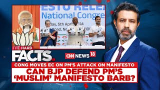 Can BJP Defend PMs Muslim Manifesto Barb  Lok Sabha Elections 2024  Congress Manifesto News18 [upl. by Durward]