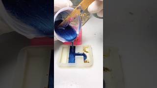 Letter H name resinart shorts resin [upl. by Latin]