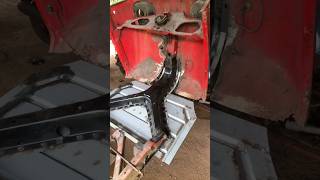 Amazing bajaj three wheel y bar amp front flooring replacement migwelding shorts trending 😍💪 [upl. by Aidualc]