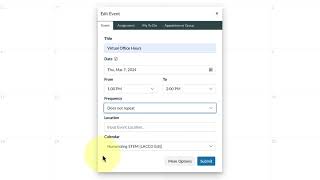 How to Create a Calendar Event in Canvas [upl. by Baruch]