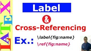 Labels and Crossreferencing in LaTeX Latex Basic Tutorial10 [upl. by Nuyh]