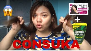 CONSUKA PARA SA REBONDED HAIR  MGA DAPAT GAWIN KAPAG NAG COCONSUKA  nakakatuwid ba ng buhok [upl. by Ellevehs411]