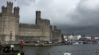 Caernarfon Castle  North Wales [upl. by Xino]