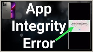 How to fix integrity could not be verified  integrity could not be verified iPhone 2024 [upl. by Elbertine]