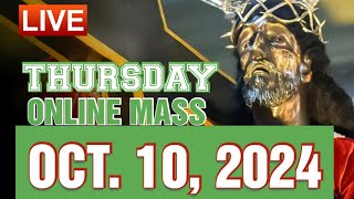 QUIAPO CHURCH LIVE MASS TODAY OCTOBER 102024 [upl. by Maure419]