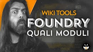 FOUNDRY VTT QUALI MODULI  WikiTools DampD5e [upl. by Lolly439]