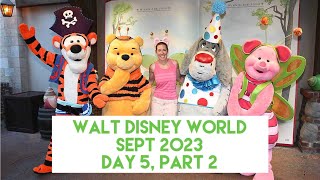 Walt Disney World  Sept 2023  Day 5  Part 2 [upl. by Mehelhteb601]