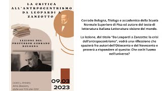 Incontro con il prof Corrado Bologna [upl. by Ariaz132]