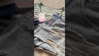 Cute Hollister top 😍❤️ hollister grwm preppy aesthetic vlog trending fyp [upl. by Beaudoin]