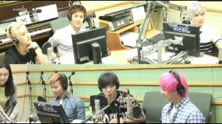 130621 MBLAQ Game Calling Friends MYNAME Insoo BEAST Dojun Super Junior Ryeowook KTR [upl. by Ellenaej323]