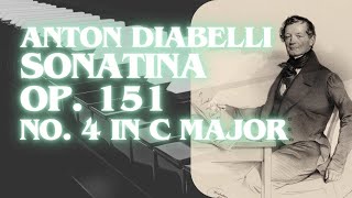 A Diabelli Sonatina Op 151 No 4 in C major  安东·迪亚贝利 作品151 第3首 F大调 钢琴小奏鸣曲 [upl. by Carnes]