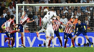 Sergio Ramos La Decima Goal vs Atletico Madrid UCL Final 2014 1080i [upl. by Huston418]