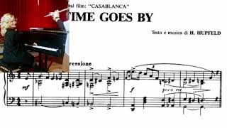 Casablanca As time goes by – piano accompaniment [upl. by Rand]