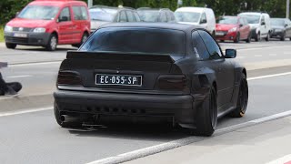 BMW E36 Compilation  Accelerations Burnouts Sounds [upl. by Oinotnaesoj]