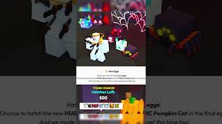 Pet simulator 99 Trick or Treat update log [upl. by Parthen]