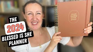 The 2024 Blessed Is She Catholic Planner Review amp FlipThrough [upl. by Mirelle591]