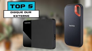 TOP 5  MEILLEUR DISQUE DUR EXTERNE [upl. by Yahska222]