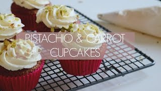 Pistachio and Carrot Cupcakes [upl. by Atteuqaj913]