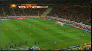 ESPAÑA CAMPEON DEL MUNDO 2010 gol de Andres Iniesta Spain Champion 2010 [upl. by Emsoc301]