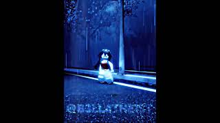 You hate the rain☔️ Roblox B3LL4the1st Rain [upl. by Daphna534]