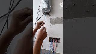 how to main line connection 😁 electrican electrical electrician electronic electricleengineer [upl. by Suiramaj872]