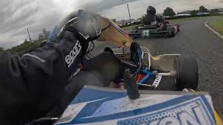 Hooton Park Circuit Indikart  Round 7 2024 4th August 2024 Rotax Senior Heavy 177 Final [upl. by Siurtemed]