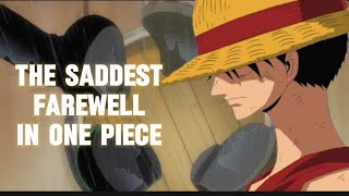 One piece SAD farewell sadmoment onepiece [upl. by Malorie167]