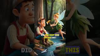 Honesty Pays Off The Woodcutter and the Magical Fairy  moralstories kidstories shorts [upl. by Lucia]