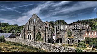 Monastery Ruins VillerslaVille  Belgium  Cistercian abbey Wallonia Belgium [upl. by Catton]