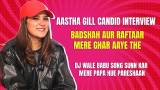 Aastha Gill Interview on love amp Friendship with Badshah amp Raftaar  Punjabi Song in Bollywood Movies [upl. by Gabriele]