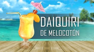 ¿Cómo hacer un DAIQUIRI DE MELOCOTÓN [upl. by Hooke706]