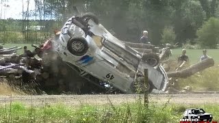 Attack Best of rally 2016  Crash amp Action  Sweden [upl. by Richard]