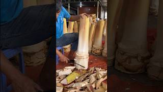 Edible Baby Coconut Tree  Coconut Tree Cutting Skills [upl. by Adnolor]