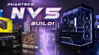 The Sleekest Gaming PC Build  Phanteks NV5 [upl. by Yemane]