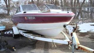 1990 Larson INOP SELLING ABSOLUTE Used Boats  OMAHANebraska [upl. by Ahsenar]