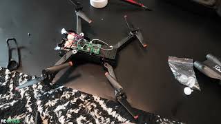 Replacing the monitor on a drone New Z908 ProMAX Drone Professional 8K HD [upl. by Angelica]