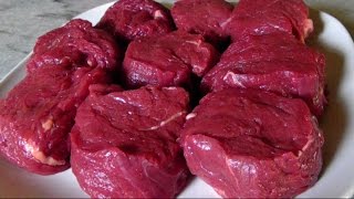 How to Butcher a Whole Beef Tenderloin [upl. by Noet]