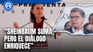 Monreal niega que Morena en el Congreso sea el brazo ejecutor de AMLO y Sheinbaum [upl. by Amabel]