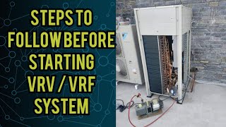 Daikin VRV 3 amp 4 System  StepbyStep Startup Tutorial Commissioning Essential Startup Procedure [upl. by Neehsar554]