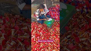 Diwali Anar Making Inside Factory  Diwali Crackers shorts [upl. by Cocks]