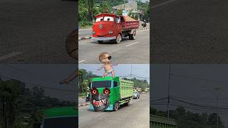 Truk Pasir VS Truk Oleng Joget Basuri trukdance trukoleng truckjogetlucu [upl. by Kai]