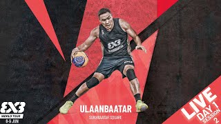 RELIVE  FIBA 3x3 World Tour Ulaanbaatar 2024  Day 1  Session 2  3x3 Basketball [upl. by Arleta]