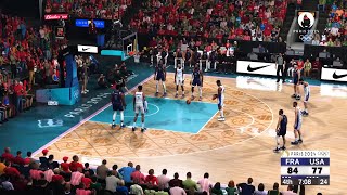 NBA 2K24 Olympics Mode  France vs USA Gold Medal Game  Ultra Realistic Gameplay [upl. by Adelheid]