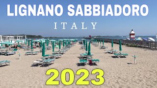 Lignano Sabbiadoro Italy  Urlaub 2023 [upl. by Laurentium]