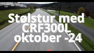 Stølstur crf300l okt 24 [upl. by Assilav]