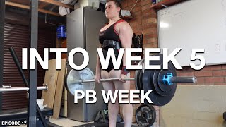 Week 5 has arrived  Protein intake  Comp prep episode 17 [upl. by Jeannette]