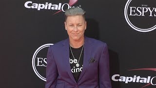 Abby Wambach 2017 ESPY Awards Red Carpet [upl. by Fini]