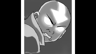 The Avatar The Last Airbender  Drawing Aang from Avatar 😨🔥  How To Easy Drawing step by step [upl. by Fine]